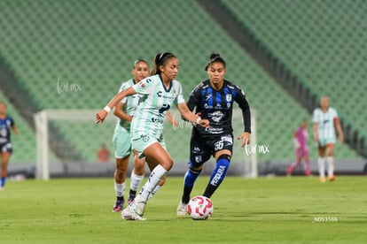 Yessenia Novella, Aurora Suárez | Santos Laguna vs Querétaro femenil