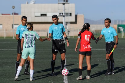 capitanas, Karola Quintos, Joanna Aguilera | Santos Laguna vs Tijuana femenil sub 19