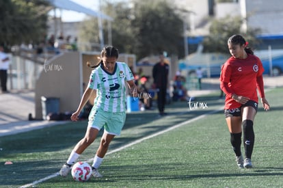 Dana Caudillo, Jennifer Escareño | Santos Laguna vs Tijuana femenil sub 19