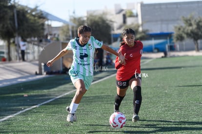 Dana Caudillo, Jennifer Escareño | Santos Laguna vs Tijuana femenil sub 19