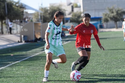 Dana Caudillo, Jennifer Escareño | Santos Laguna vs Tijuana femenil sub 19