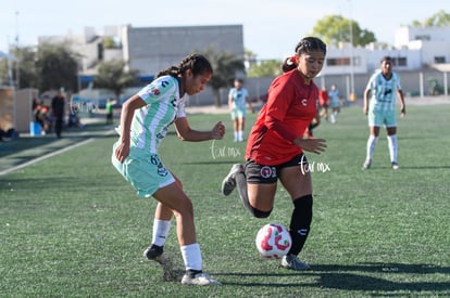 Dana Caudillo, Jennifer Escareño | Santos Laguna vs Tijuana femenil sub 19