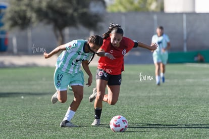 Jennifer Escareño, Karola Quintos | Santos Laguna vs Tijuana femenil sub 19