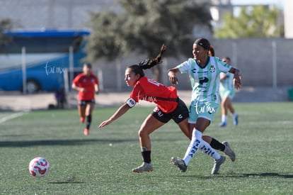 Yolanda Lira, Karola Quintos | Santos Laguna vs Tijuana femenil sub 19