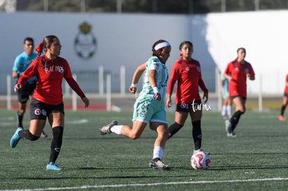 Mia Rangel, Britany Hernández | Santos Laguna vs Tijuana femenil sub 19