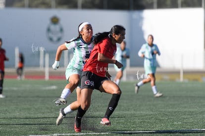 Briana Chagolla, Britany Hernández | Santos Laguna vs Tijuana femenil sub 19