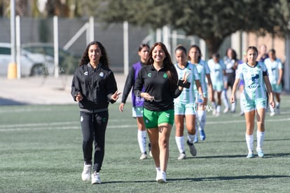 Crystal Crispín, Ivanna Ruíz | Santos Laguna vs Tijuana femenil sub 19