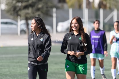 Crystal Crispín, Ivanna Ruíz | Santos Laguna vs Tijuana femenil sub 19