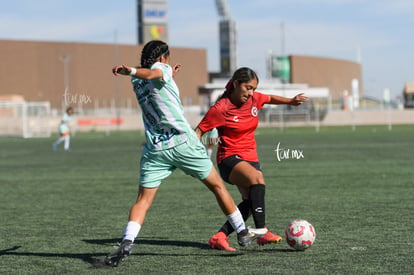 Mariana Andonaegui, Ailin Serna | Santos Laguna vs Tijuana femenil sub 19