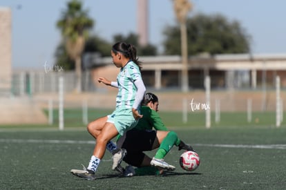 Mereli Zapata, Abril Montiel | Santos Laguna vs Tijuana femenil sub 19