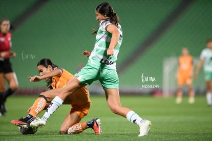 Annelise Henderson, Daniela Cruz | Santos vs Atlas femenil