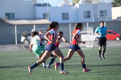 Sophia Garcia, Angelyn Barrera | Santos vs Chivas femenil sub 19