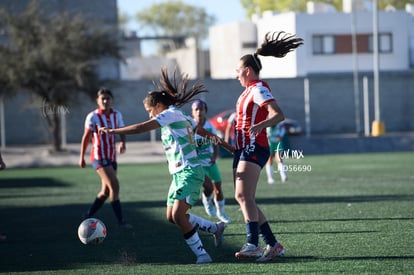 Sophia Garcia, Aylin Salais | Santos vs Chivas femenil sub 19