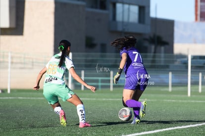 Dayra Bustos, Aylin Salais | Santos vs Chivas femenil sub 19