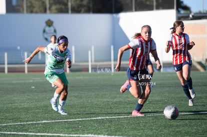 Angelyn Barrera, Nadia Jiménez | Santos vs Chivas femenil sub 19