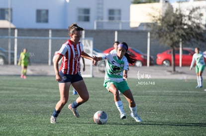 Sophia Garcia, Nadia Jiménez | Santos vs Chivas femenil sub 19