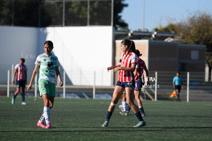 Camila Zamora, Aylin Salais | Santos vs Chivas femenil sub 19