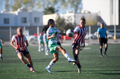 Sophia Garcia, Nadia Jiménez | Santos vs Chivas femenil sub 19