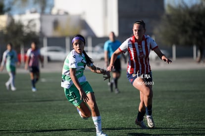 Sophia Garcia, Nadia Jiménez | Santos vs Chivas femenil sub 19