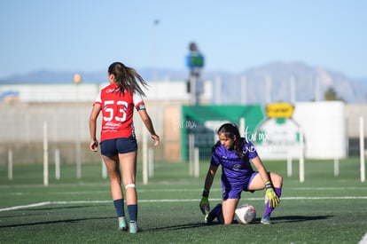 Dayra Bustos, Camila Zamora | Santos vs Chivas femenil sub 19