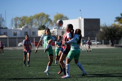 Perla Ramírez, Ariana Navarro, Ailin Serna | Santos vs Chivas femenil sub 19