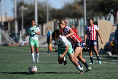 Leslye Hernández, Paulina Peña | Santos vs Chivas femenil sub 19