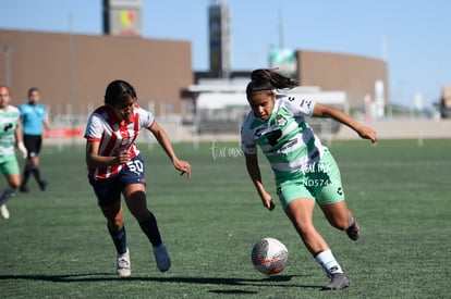Athziri Alonso, Paulina Peña | Santos vs Chivas femenil sub 19