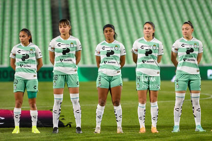 Juelle Love, Natalia Miramontes, Michel Ruiz, Yessenia Novel | Santos vs Cruz Azul femenil