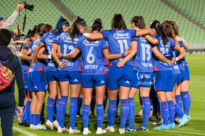 Equipo Cruz Azul femenil | Santos vs Cruz Azul femenil