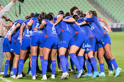 Equipo Cruz Azul femenil | Santos vs Cruz Azul femenil