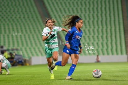 Michel Ruiz, Ivonne Gutiérrez | Santos vs Cruz Azul femenil