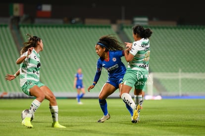 Arlett Tovar, Ivonne Gutiérrez | Santos vs Cruz Azul femenil