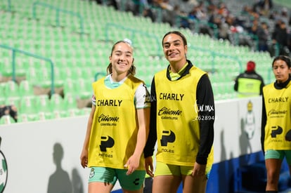 Luisa De Alba, Karol Contreras | Santos vs Cruz Azul femenil