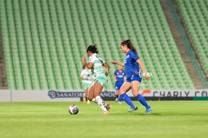 Juelle Love, María Yokoyama | Santos vs Cruz Azul femenil