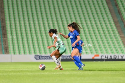 Juelle Love, María Yokoyama | Santos vs Cruz Azul femenil