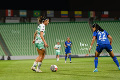 Lia Romero, Ximena Rios | Santos vs Cruz Azul femenil