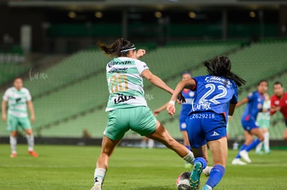 Ximena Rios, Lia Romero | Santos vs Cruz Azul femenil