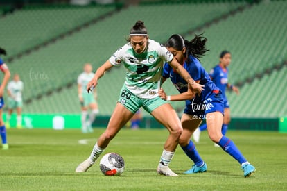 Ximena Rios, Lia Romero | Santos vs Cruz Azul femenil