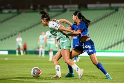 Ximena Rios, Lia Romero | Santos vs Cruz Azul femenil