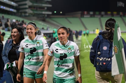 Lia Romero, Michel Ruiz | Santos vs Cruz Azul femenil