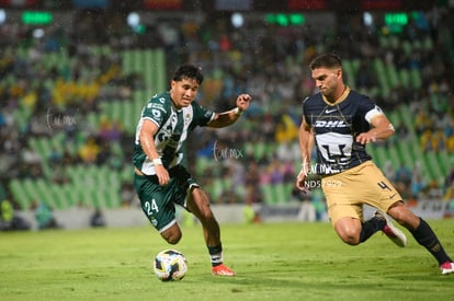Lisandro Magallan, Diego Medina | Santos Laguna vs Pumas UNAM J2