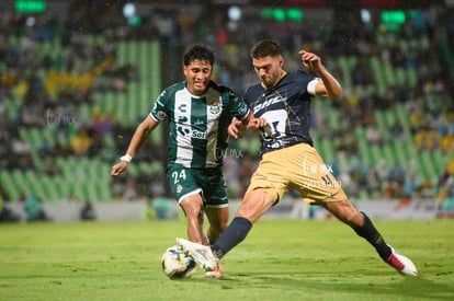 Lisandro Magallan, Diego Medina | Santos Laguna vs Pumas UNAM J2