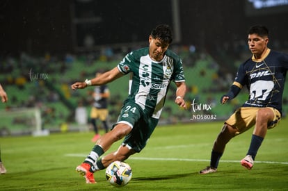Piero Quispe, Diego Medina | Santos Laguna vs Pumas UNAM J2