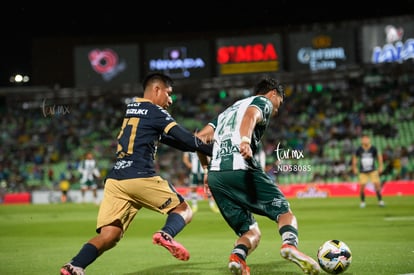 Piero Quispe, Diego Medina | Santos Laguna vs Pumas UNAM J2