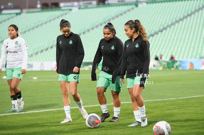 Paulina Peña, Stephanie Soto, Marianne Martínez | Santos Laguna vs Atlético San Luis femenil