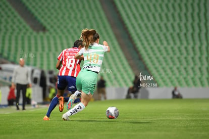 María De León, Trudi Carter | Santos Laguna vs Atlético San Luis femenil