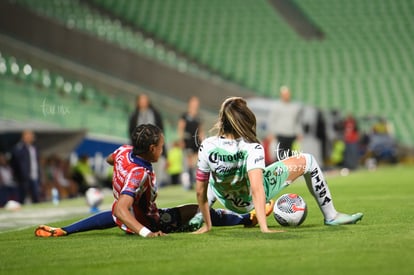 Trudi Carter, Alexxandra Ramírez | Santos Laguna vs Atlético San Luis femenil