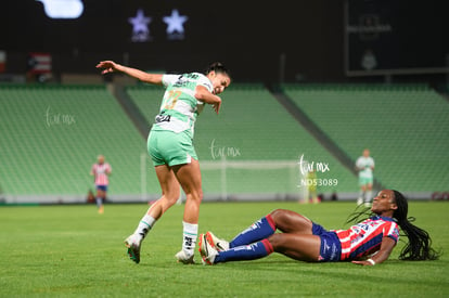 Lia Romero, Farlyn Caicedo | Santos Laguna vs Atlético San Luis femenil