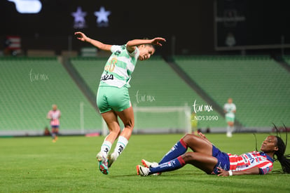 Lia Romero, Farlyn Caicedo | Santos Laguna vs Atlético San Luis femenil