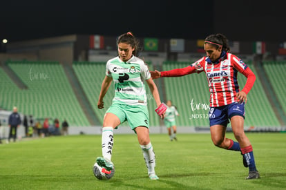 Mariela García, Alexxandra Ramírez | Santos Laguna vs Atlético San Luis femenil
